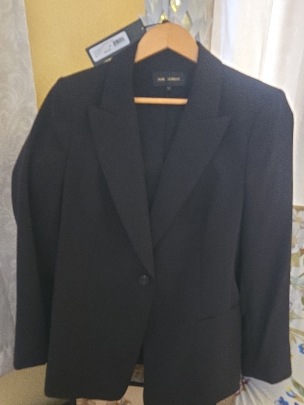 🧥Kobi Halperin Black Women's Single-Button Blazer